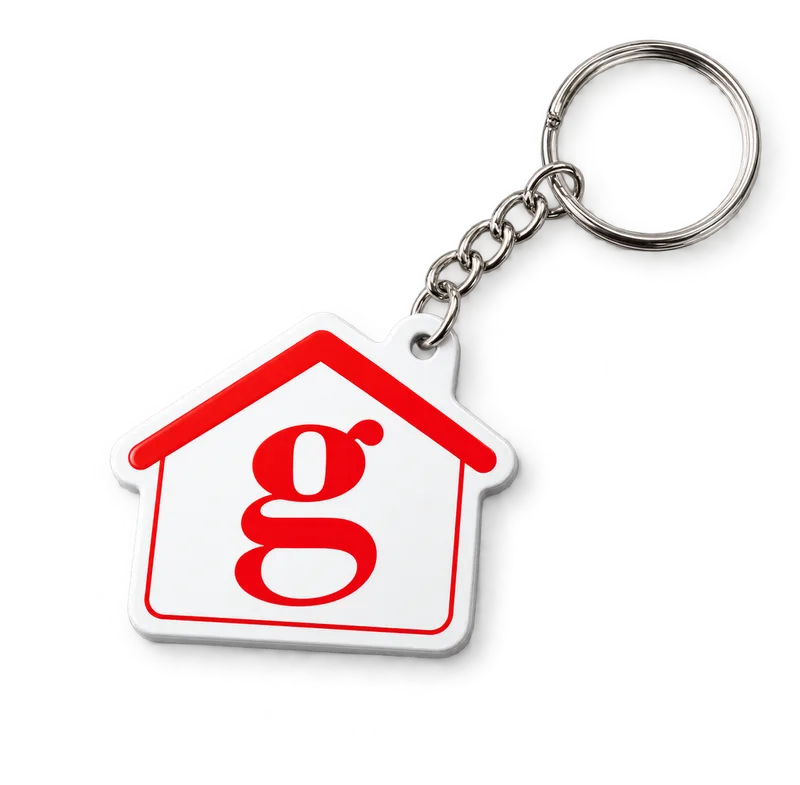 Dispositivo NFC Gabetti a forma di casa